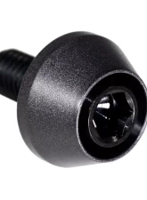 ZSPEC Design Black 8-Pack Grade-5 Titanium License Plate M6x20 SHSC Bolts w/ Gunmetal Washers                                     - 00843612168467 - Image 2