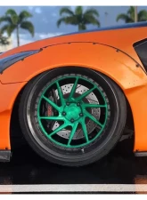 ZSPEC Design Black Titanium M5x25mm Button-Head Body Kit Fastener w/ Rivet Nut                                     - 00843612100191 - Image 3