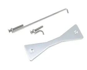 ZSPEC Design Silver Billet Battery Hold Down/Bracket w/ Etching & Stainless Hardware Nissan GTR R35