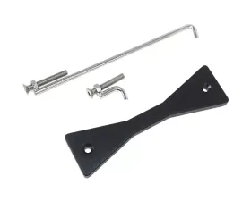 ZSPEC Design Black Billet Battery Hold Down/Bracket w/ Etching & Stainless Hardware Nissan GTR R35
