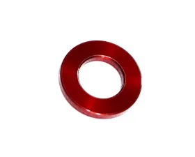 ZSPEC Design Grade-5 Titanium Red M6 Metric Flat Washer