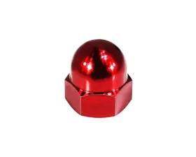ZSPEC Design Red Grade-5 Titanium M8-1.25 Metric Acorn Nut