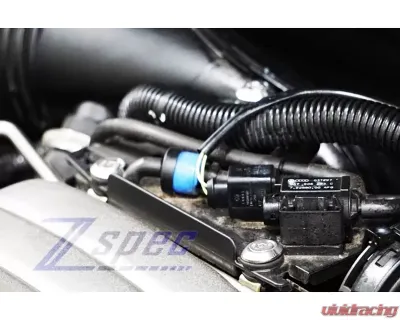 ZSPEC Design Gloss Black Stainless & Billet Stage 2 Dress-Up Bolts Fastener Kit Audi A4 B7 3.0L 2004-2008 - 00843612152305