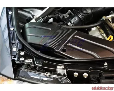 ZSPEC Design Gloss Black Stainless & Billet Stage 2 Dress-Up Bolts Fastener Kit Audi A4 B7 3.0L 2004-2008 - 00843612152305