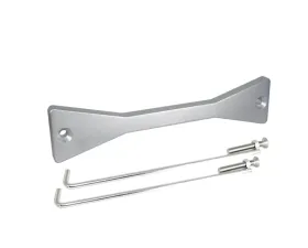 ZSPEC Design Silver Billet Battery Hold Down/Bracket w/ Stainless Hardware & Z Logo Nissan 370Z Z34 2009-2020