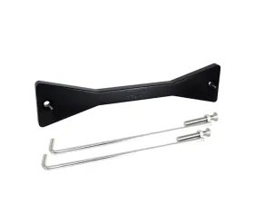 ZSPEC Design Black Billet Battery Hold Down/Bracket w/ Stainless Hardware & Z Logo Nissan 370Z Z34 2009-2020