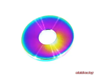 ZSPEC Design Burned Titanium Grade-5 M8 Metric Flat Washer - 00843612112026