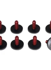 ZSPEC Design Black Titanium & Billet Hardware Fenders Fastener Kit w/ Black Washers Kia Stinger GT 2018+                                     - 00843612154736 - Image 2