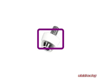 ZSPEC Design 20-Pack White Shoulder Bolts Silicone Timing Cover Bushings Nissan Z31 300ZX - 00843612153265