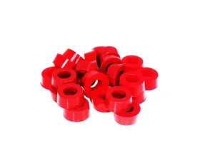 ZSPEC Design 20-Pack Red Shoulder Bolts Silicone Timing Cover Bushings Nissan Z31 300ZX