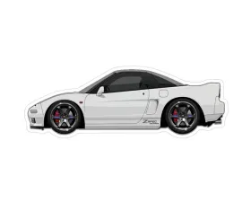 ZSPEC Design Acura Gen-1 NSX White Sports Car Vinyl Decal/Sticker