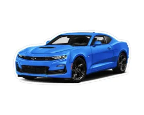ZSPEC Design Chevrolet Camaro Blue Sports Car Vinyl Decal/Sticker