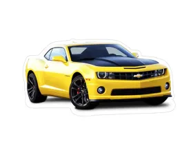 ZSPEC Design Chevrolet Camaro Yellow Sports Car Vinyl Decal/Sticker