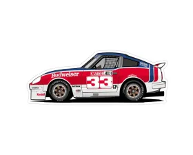ZSPEC Design BSR #33 Style Datsun 240Z Race Car Vinyl Decal/Sticker
