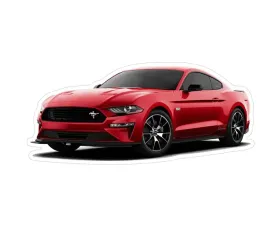 ZSPEC Design Ford Mustang S550 Red Sports Car Vinyl Decal/Sticker
