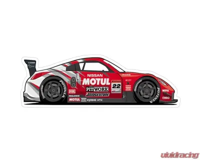 ZSPEC Design #22 Nissan 350Z Z33 SuperGT Race Car Vinyl Decal/Sticker - 00843612153425