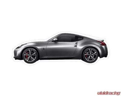 ZSPEC Design Nissan 370Z Z34 Charcoal Sports Car Vinyl Decal/Sticker - 00843612153432