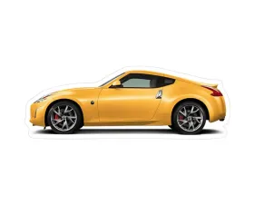 ZSPEC Design Nissan 370Z Z34 Yellow Sports Car Vinyl Decal/Sticker