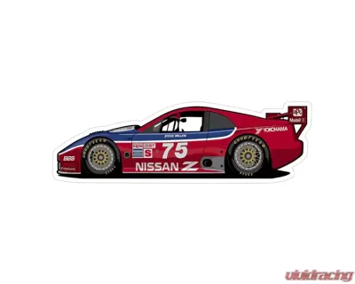 ZSPEC Design Nissan Imsa #75 Sports Car Vinyl Decal/Sticker - 00843612153470