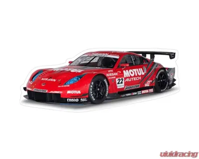 ZSPEC Design Nissan Nismo Autech SuperGT #22 350Z Vinyl Decal/Sticker - 00843612153487