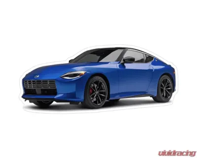 ZSPEC Design Nissan Z RZ34 Blue Sports Car Vinyl Decal/Sticker - 00843612153500