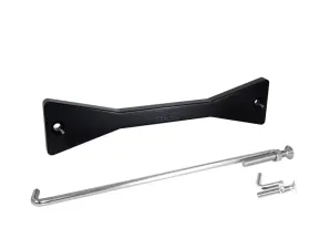 ZSPEC Design Black Billet Battery Hold Down/Bracket w/ Etching & Stainless Hardware Nissan 350Z Z33 2003-2009