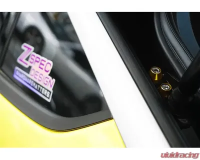 ZSPEC Design SHSC Fasteners 10-Pack Bright White Billet M8 Angled Cup Finish Washers - 00843612154392