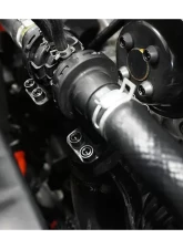 ZSPEC Design Silver Titanium & Billet Diverter Valves Fastener Kit w/ Red Washers Kia Stinger GT 2018+                                     - 00843612156570 - Image 2
