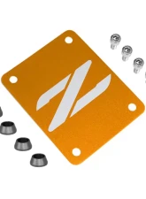 ZSPEC Design Orange-Gold Billet PTU Holes Cover Plate w/ Hardware & Gunmetal Washers Nissan 300ZX Z32 1990-1999                                     - 00843612155856 - Image 4