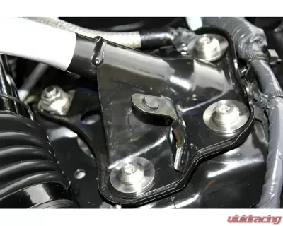 ZSPEC Design Black Titanium M10-1.25 Strut Brace Fastener Kit Nissan 350Z 2003-2009 - 00843612156617