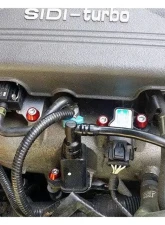 ZSPEC Design Gulf Blue Stainless & Billet Stage 3 Dress-Up Bolts Fastener Kit Pontiac Solstice | Saturn Sky 2006-2010                                     - 00843612156808 - Image 5