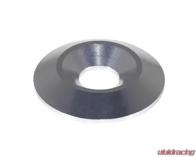 ZSPEC Design M6 FHSC Fasteners 10-Pack Bright Silvecr Billet M6 Wide Fender-Finish Dress-Up Washers - 00843612157676