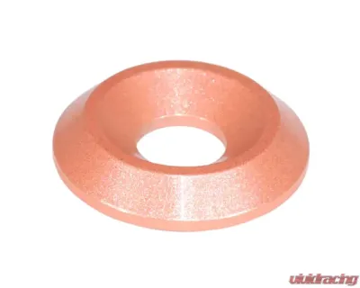 ZSPEC Design M6 FHSC Fasteners 10-Pack Peach Billet M6 Wide Fender-Finish Dress-Up Washers - 00843612157751