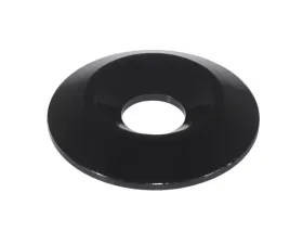 ZSPEC Design M6 FHSC Fasteners 10-Pack Gloss Black Billet M6 Wide Fender-Finish Dress-Up Washers