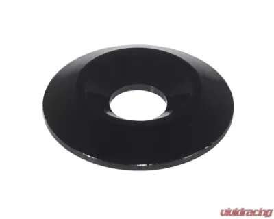 ZSPEC Design M6 FHSC Fasteners 10-Pack Gloss Black Billet M6 Wide Fender-Finish Dress-Up Washers - 00843612157812