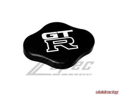 ZSPEC Design Black Billet Radiator Cap Cover w/ Hex Key & GT-R Logo Nissan GTR | GT-R R32 | R33 | R34 | R35 - 00843612157980