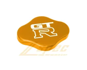 ZSPEC Design Orange-Gold Billet Radiator Cap Cover w/ Hex Key & GT-R Logo Nissan GTR | GT-R R32 | R33 | R34 | R35