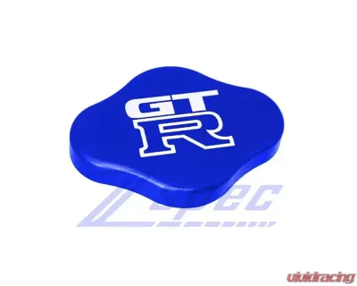 ZSPEC Design Blue Billet Radiator Cap Cover w/ Hex Key & GT-R Logo Nissan GTR | GT-R R32 | R33 | R34 | R35 - 00843612158017