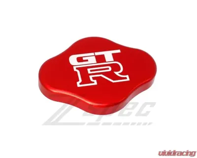 ZSPEC Design Red Billet Radiator Cap Cover w/ Hex Key & GT-R Logo Nissan GTR | GT-R R32 | R33 | R34 | R35 - 00843612158024