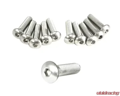 ZSPEC Design 10-Pack SUS304 Stainless Metric M5x20mm Button-Head Fasteners - 00843612158093