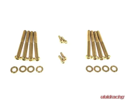 ZSPEC Design Blue Titanium Throttle Bodies & Map Sensor Bolts Nissan 370Z Z34 2009+ - 00843612158475