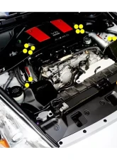 ZSPEC Design Blue Titanium Throttle Bodies & Map Sensor Bolts Nissan 370Z Z34 2009+                                     - 00843612158475 - Image 3