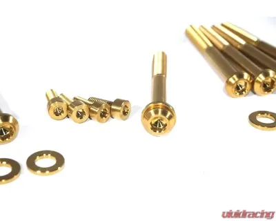 ZSPEC Design Blue Titanium Throttle Bodies & Map Sensor Bolts Nissan 370Z Z34 2009+ - 00843612158475