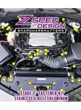 Zspec Design 00843612161963 Stage 2 Dress-Up Bolts Kit for