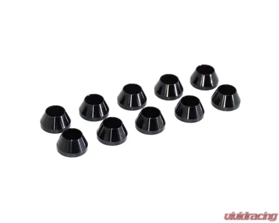 ZSPEC Design SHSC Socket-Cap Fastener 10-Pack Black M2 Angled Cup Finish Washer - 00843612163080
