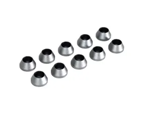 ZSPEC Design SHSC Socket-Cap Fastener 10-Pack Gunmetal M2 Angled Cup Finish Washer