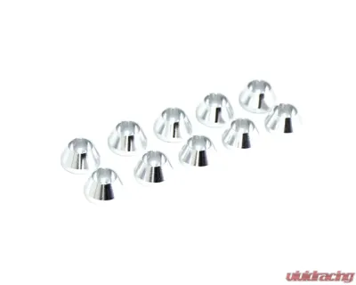 ZSPEC Design SHSC Socket-Cap Fastener 10-Pack Silver M2 Angled Cup Finish Washer - 00843612163103
