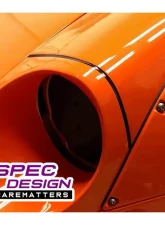 ZSPEC Design Stainless & Billet M5x20mm Body Kit Fastener w/ Purple Rivet Nut                                     - 00843612165626 - Image 3