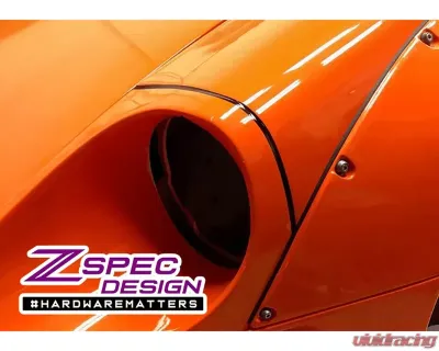 ZSPEC Design Stainless & Billet M5x20mm Body Kit Fastener w/ Purple Rivet Nut - 00843612165626
