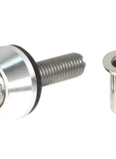 ZSPEC Design Stainless & Billet M5x20mm Body Kit Fastener w/ Bright Silver Rivet Nut                                     - 00843612165503 - Image 3